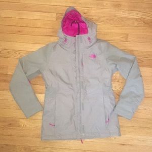 New Women’s NorthFace HyVent Jacket Small Grey